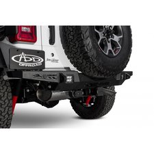 ADD Offroad Rear HD Stealth Fighter Bumper (allows Tire Carrier Mounting) for 18-21 Jeep Wrangler JL