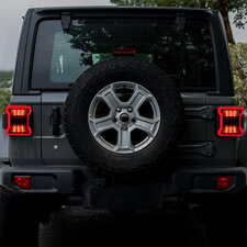 American Modified LED Tail Lights for 18-26 Jeep Wrangler JL