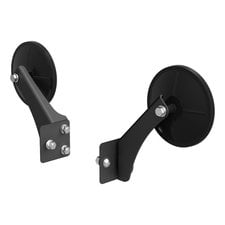 Aries 3500300 Offroad Tube Door Mirrors for 97-20 Jeep Wrangler TJ, JK, JL, & Gladiator JT