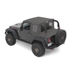 Bestop Trektop Halftop for 07-18 Jeep Wrangler JK 2-Door