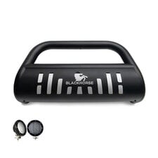 Black Horse Off Road Bull Bar for 18-24 Jeep Wrangler JL & Gladiator JT
