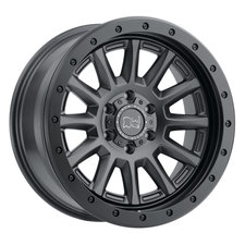 Black Rhino 1785DGR-85114M76 Dugger Wheel in 17x8.5 with 4.04in Backspace Gun Black for 87-06 Jeep Wrangler YJ & TJ