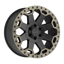 Black Rhino Warlord Wheel for 87-06 Jeep Wrangler YJ & TJ