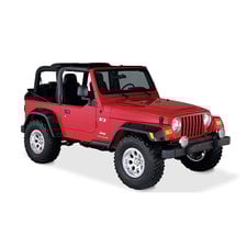 Bushwacker 10908-07 6" Pocket Style Fender Flares for 97-06 Jeep Wrangler TJ & Unlimited