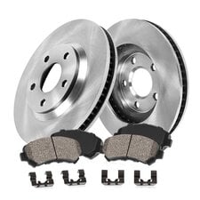 Callahan Brakes K038753 Front Brake Kit with Ceramic Pads for 18-23 Jeep Wrangler JL & Gladiator JT (Code BR2)