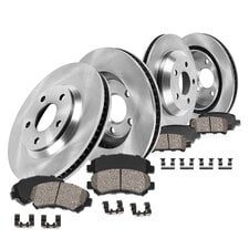 Callahan Brakes CKO115447 Front & Rear Brake Kit with Ceramic Pads for 20-23 Jeep Wrangler JL & Gladiator JT (Code BR2/BR6)