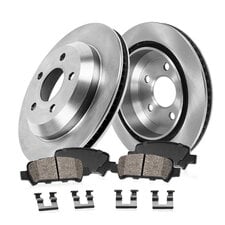 Callahan Brakes CKO115431 Rear Brake Kit with Ceramic Pads for 20-24 Jeep Wrangler JL & Gladiator JT (Code BR6)