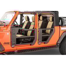 Carnivore Tube Doors for 18-25 Jeep Wrangler JL & Gladiator JT