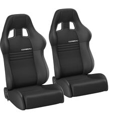 Corbeau A4 Reclining Racing Seat Pair for Jeep CJ-7, Wrangler YJ, TJ, JK & Unlimited