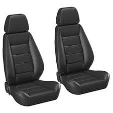 Corbeau Sport Seat Pair for 76-18 Jeep CJ-5, CJ-7, CJ-8 Scrambler, Wrangler YJ, TJ, JK & Unlimited