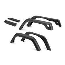 Crown Automotive 55254918K6 Original Replacement Style 6 Piece Fender Flare Set for 97-06 Jeep Wrangler TJ
