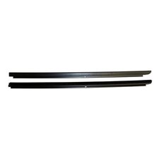 Crown Automotive 55395268K Door Glass Weatherstrip Set for 07-18 Jeep Wrangler JK with Full Steel Doors