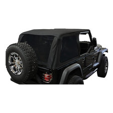 Rugged Ridge XHD Bowless Soft Top for 97-06 Jeep Wrangler TJ