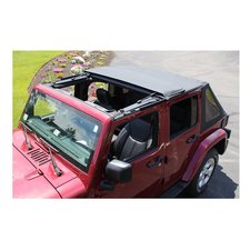 Crown Automotive Rough Trail Bowless Soft Top for 07-18 Jeep Wrangler JK