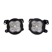 Diode Dynamics DD8942 SS3 Dual Color Type M SAE Fog Light Kit for 07-18 Jeep Wrangler JK, 18-23 Wrangler JL Sahara/Rubicon (w/ Plastic Bumper), & 20-23 Gladiator JT Overland/Rubicon (w/ Plastic Bumper)