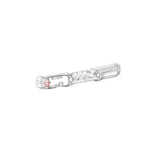 Mopar 68295603AC Rear Bumper Sensor Mounting Bracket for 18-20 Jeep Wrangler JL with Steel Bumper