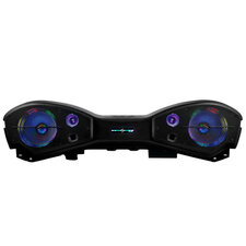 DS18 JL24-SBAR22/BKLD Loaded Overhead Sound Bar with Digital LED Lights for 2024 Jeep Wrangler JL & Gladiator JT