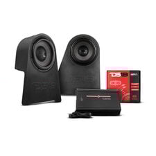 DS18 JK-SUB/LRCOMBO 12" Subwoofer Enclosure Complete Package for 07-18 Jeep Wrangler JK Unlimited 4-Door