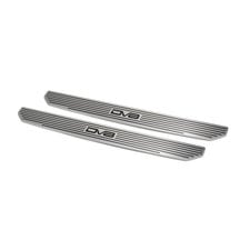DV8 Offroad D-JL-180014-SIL2 Front Sill Plates with DV8 Logo for 18-20 Jeep Wrangler JL & Gladiator JT