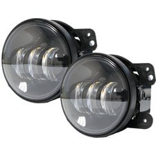 DV8 Offroad R4FL16W3W LED Fog Lights for 07-18 Jeep Wrangler JK