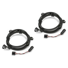 DV8 Offroad BCABJL-01 Headlight Adapter Kit for 18-20 Jeep Wrangler JL & Gladiator JT