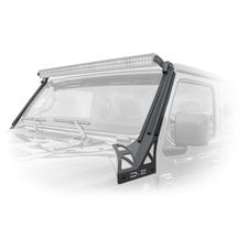 DV8 Offroad D-JL-190052-PIL Picatinny Rail A Pillar Light Mount Pair for 18-21 Jeep Wrangler JL and Gladiator JT