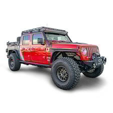 DV8 Offroad Roof Rack For 07-18 Jeep Wrangler JKU, 18-21 Wrangler JL, 20-21 Gladiator JT