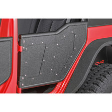 DV8 Offroad RDSTTB-01 Plated Rock Doors for 07-18 Jeep Wrangler Unlimited JK