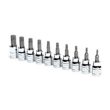 Eastwood 32164 10-Piece 3/8" Drive Torx Bit Set
