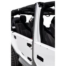 EVO Manufacturing Rockskin B Pillar Armor for 07-18 Jeep Wrangler Unlimited JK