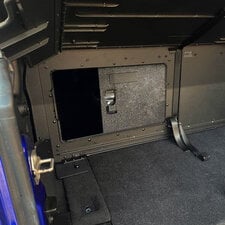 EZ 4X4 1907 0060 EZ-Rear Sliding Panel with Lock for 07-24 Jeep Wrangler JK & JL