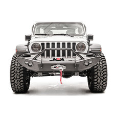 Fab Fours JL18-B4652-1 Front Lifestyle Winch Bumper for 18-20 Jeep Wrangler JL & Gladiator JT