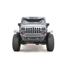 Fab Fours Front Stubby Bumper for 07-18 Jeep Wrangler JK