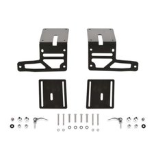 Fabtech Cowl Light Mount Brackets for 18-22 Jeep Wrangler JL & Gladiator JT 