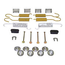 Crown Automotive H7149 Rear Drum Brake Hardware Kit for 86-95 Jeep CJ & Wrangler YJ and 84-93 Cherokee XJ & Comanche MJ with 10" Brakes