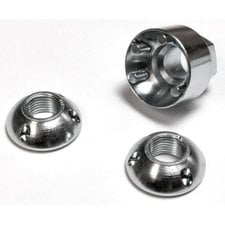 KC HiLiTES 7222 KC LKZ- M8-1.25 Light Lock Security Nut Set