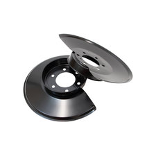 Omix-Ada By RealTruck | 11121.04 | Brake Dust Shield, Front, Left | OE