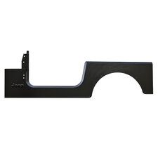 Key Parts Jeep-Licensed Full Side Panels for 87-95 Jeep Wrangler YJ