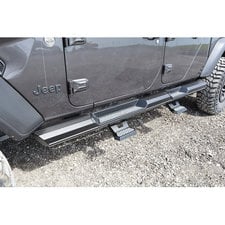 LoD Offroad Armor Lite Drop Step (Pair) for 07-21 Jeep Wrangler JK, JL, & Gladiator JT with Armor Lite Rocksliders