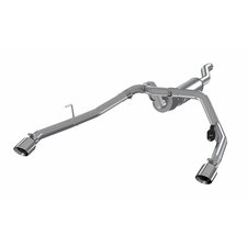 MBRP 2.5" Dual Rear Exit Cat Back Exhaust System for 20-21 Jeep Gladiator JT