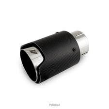 Mishimoto Carbon Fiber Exhaust Tip with 2.5" Inlet & M Logo