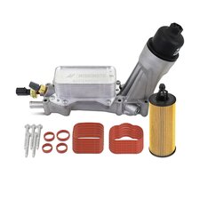Mishimoto MMOFH-JK-12 Aluminum Oil Filter Housing for 12-18 Jeep Wrangler JK 3.6L