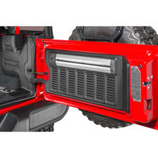 Mopar 68419013AA Tailgate Cargo Trail Rail for 2018-21 Jeep Wrangler JL