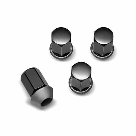 Rugged Ridge 16715.07 Lug Nut 1/2x20 Thread in Black