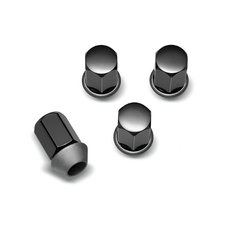Mopar 82216113AA Black Lug Nut Kit for 18-24 Jeep Wrangler JL and Gladiator JT
