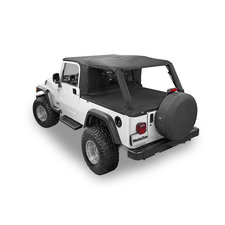 MasterTop 14300024 Bimini Top Plus for 04-06 Jeep Wrangler Unlimited LJ