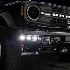 Oracle Lighting Triple LED Fog Light Kit for 21-25 Ford Bronco with Steel Bumper