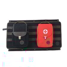 Overland Outfitters Tailgate Panel with Bags & First Aid Bag for 18-23 Jeep Wrangler JL