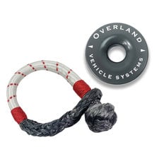 Overland Vehicle Systems Combo Pack Soft Shackle and Recovery Ring