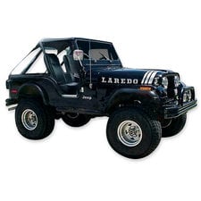 Phoenix Graphix Laredo Vinyl Hood Graphics Kit for 70-95 Jeep CJ & Wrangler Vehicles